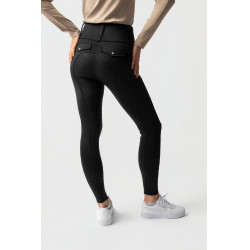 Leggings termici ibridi Horze Anya full grip Nero Leggings termici ibridi Horze Anya full grip Nero