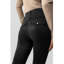 Leggings termici ibridi Horze Anya full grip Nero Leggings termici ibridi Horze Anya full grip Nero