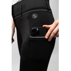 Pantaloni da equitazione Corinne Thermo Horze full grip Nero Pantaloni da equitazione Corinne Thermo Horze full grip Nero