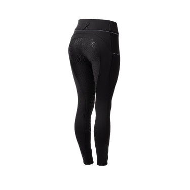 Pantaloni da equitazione Corinne Thermo Horze full grip Nero Pantaloni da equitazione Corinne Thermo Horze full grip Nero