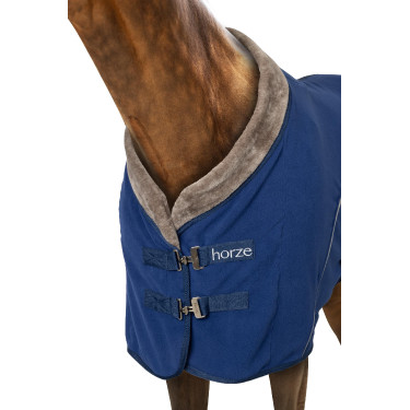 Coperta asciugante in pile Delémont Horze Blu artico
