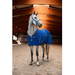Coperta asciugante in pile Delémont Horze Blu artico
