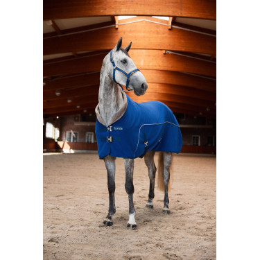 Coperta asciugante in pile Delémont Horze Blu artico