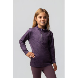 Maglietta da allenamento Pegasus per bambini Horze Selce Grigio