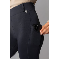 Leggings invernali da donna con grip integrale Horze Dea Blu marino scuro Leggings invernali da donna con grip integrale Horze Dea Blu marino scuro