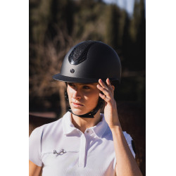 Casco da equitazione Horze Celeste Nero / nero