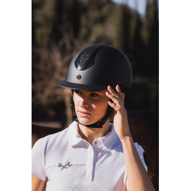 Casco da equitazione Horze Celeste Nero / nero