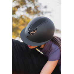 Casco da equitazione Horze Celeste Nero corvino