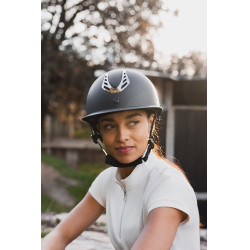 Casco da equitazione Horze Celeste Nero