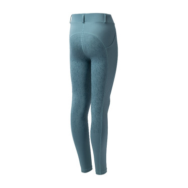 Leggings da equitazione per bambini Horze Dea Blu artico