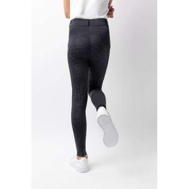 Leggings da equitazione per bambini Horze Dea Grigio fumo Leggings da equitazione per bambini Horze Dea Grigio fumo