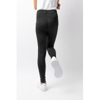 Leggings da equitazione per bambini Horze Dea Nero
