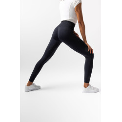 Leggings Scrunch Horze Nessa full grip senza cuciture Nero