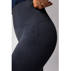 Leggings Scrunch Horze Nessa full grip senza cuciture Apertura Blu marino
