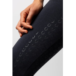 Leggings Scrunch Horze Nessa full grip senza cuciture Apertura Blu marino