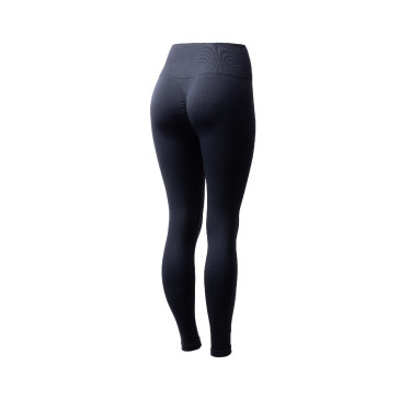 Leggings Scrunch Horze Nessa full grip senza cuciture Apertura Blu marino