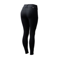 Pantaloni Horze Grand Prix Pro da donna con fondo integrale Blu marino scuro
