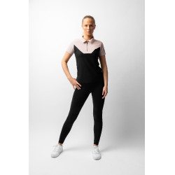 Polo B Vertigo Giselle bicolore donna Bellezza nera Nero Polo B Vertigo Giselle bicolore donna Bellezza nera Nero