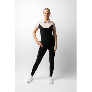 Polo B Vertigo Giselle bicolore donna Bellezza nera Nero Polo B Vertigo Giselle bicolore donna Bellezza nera Nero