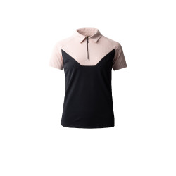 Polo B Vertigo Giselle bicolore donna Bellezza nera Nero Polo B Vertigo Giselle bicolore donna Bellezza nera Nero