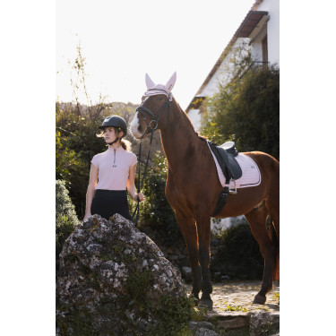 T-shirt da allenamento B Vertigo Joelle a maniche corte da donna Rosa seppia