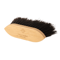 Spazzola classica in legno lunga morbida Grooming Deluxe Nero