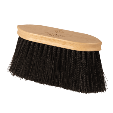 Spazzola classica in legno lunga morbida Grooming Deluxe Nero