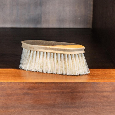 Spazzola dura Wooden Classic Medium Grooming Deluxe Naturale Marrone