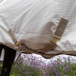 Coperta antiecze ma e estiva Comfort Kentucky Bianco