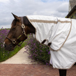 Coperta antiecze ma e estiva Comfort Kentucky Bianco