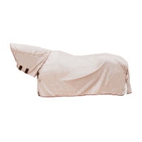 Coperta antimosche Comfort Classic con copricollo e pancia Kentucky Beige / bordeaux