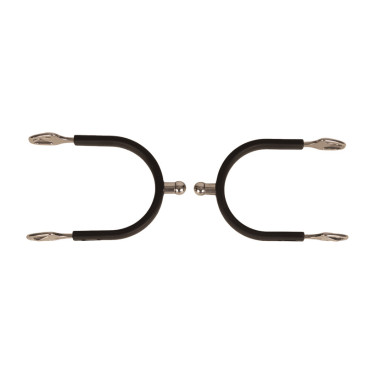 Speroni a pallina in acciaio con gomma Velari Acciaio inossidabile Speroni a pallina in acciaio con gomma Velari Acciaio inossidabile