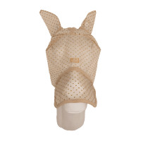 Maschera anti-mosche con cuore con orecchie e naso Kentucky Nero