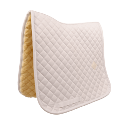 Sottosella in montone Skin Friendly Diamond Dressage Kentucky Bianco