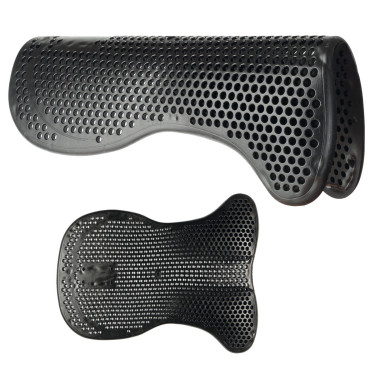 Ammortizzatore in gel Tattini rialzato nero Nero