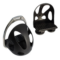 Gabbia Daslö per staffe Nero