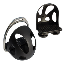 Gabbia Daslö per staffe Nero