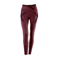 Leggings Tattini donna Aloe Bordeaux