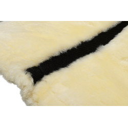 Ammortizzatore in vero montone Stile HKM Natura Beige