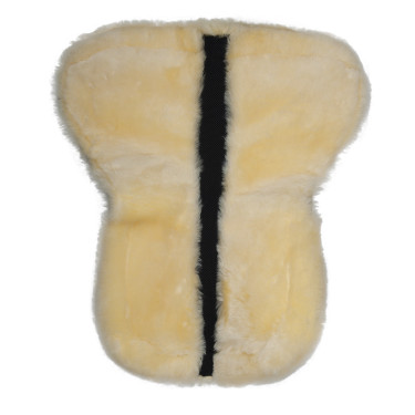 Ammortizzatore in vero montone Stile HKM Natura Beige