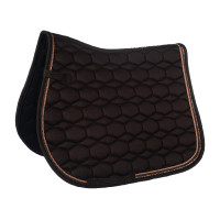 Tappeto Rosegold Glamour Style HKM Marrone / oro rosa