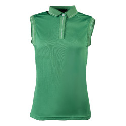 Polo da donna senza maniche Catherine HKM Verde
