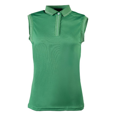 Polo da donna senza maniche Catherine HKM Verde