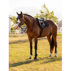 Sottosella LeMieux GP Quadrato Cotone Nero Sottosella LeMieux GP Quadrato Cotone Nero