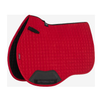 Tappetino LeMieux Reflective Suede Misto GP Square Peperoncino Rosso