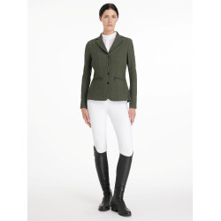 Giacca da concorso LeMieux Mesh Jessica Verde abete