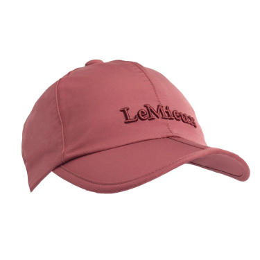 Cappellino impermeabile LeMieux x Sealskinz con visiera pieghevole Coccarda rosa