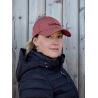 Cappellino impermeabile LeMieux x Sealskinz con visiera pieghevole Bordeaux