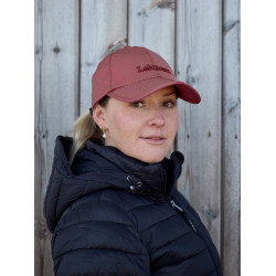 Cappellino impermeabile LeMieux x Sealskinz con visiera pieghevole Coccarda rosa