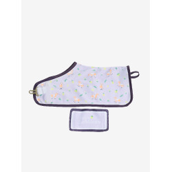 Copertina per Toy Pony LeMieux con stampa Lemon Lilla Viola